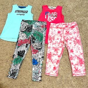 Ideology mix and match tank tops and yoga pants